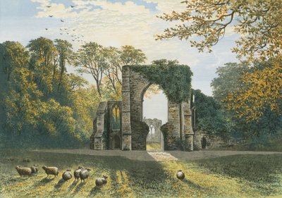 Netley Abbey by Alexander Francis Lydon